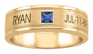 7 mm band with satin finish-40517