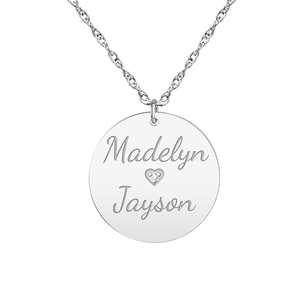 Script Engraved Disc